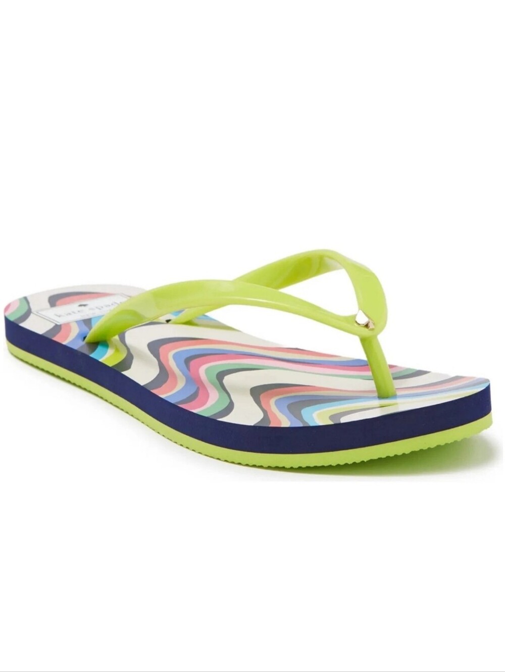 Kate Spade New York Feldon Printed Flip Flop Rubber Flip Sandals